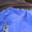 L.L.Bean  Blue Full Zip Windbreaker Nylon Hooded Jacket Women's Size Medium Photo 1