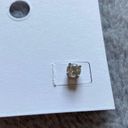 Nordstrom Rack EUC Silver CZ Diamond Stud Earrings - Sanitized, Brand New Earring Backs Photo 4