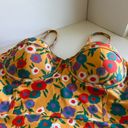 Modcloth  The Pippa Yellow Floral One Piece Full Coverage One Piece Swim Suit Photo 9