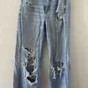 American Eagle super high rise baggy wide leg jeans Photo 1