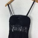 Alamour  The Label Kalea Black Lace Bustier Corset Cut Out Mini Dress Small Photo 7