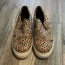 Qupid  cheetah print casual slip on platform sneakers women's size 9 Photo 1