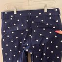 Old Navy women’s  dress pants navy color with polkadots size 6 Photo 4