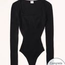 Abercrombie & Fitch Squareneck Sweater Bodysuit Photo 0