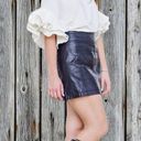 Apt. 9  black faux leather skirt Nwt Photo 2