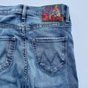 MOTHER Denim Mother Mystical The Dazzler Jeans Laws of Attraction Ankle High Waist Size 24 Photo 1