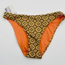 La Perla  Tan Studio Geometric Orange Reversible Bottom Us 6 Eu 40 Bikini Bottom Photo 8