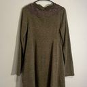 Anthropologie  A’ Reve Angora Buttons & Bow Tunic Sweater Green - Size Medium Photo 2