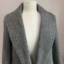 Anne Klein  Herringbone Virgin Wool Open Front Jacket Size 4 Photo 1