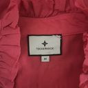 Tuckernuck  Poppy Pink Teagan Ruffle Popover Blouse Size Medium Photo 7