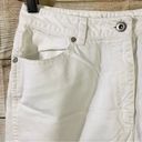 Bermuda Emanuel Ungaru denim white  shorts with pockets raw hem womens Size 10/44 Photo 2