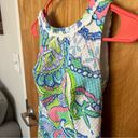 Lilly Pulitzer  Delia Multi Conch Republic Lace Detail Shift Dress Photo 6