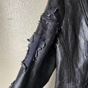 GUESS Black Leather Jacket Photo 2