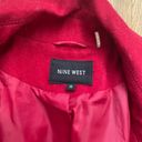 Nine West  Red Wool Poly Peacoat 10 Photo 1