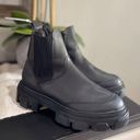 Farm Rio  Lug Sole Chelsea Boot Black Womens Size 8 Photo 6