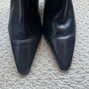 Ralph Lauren Lauren  Black Leather Ankle Stiletto Boots 6 Photo 1