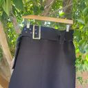 The Row Front Shop Skirt Womens Large Black White Cyberpunk Maxi Belted Photo 1