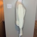 Intermix  Ella Jewel Cardigan Wool Ivory 
Sweater Size Small Photo 6