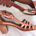 Krass&co GH Bass &  Leather Sandals Block Heel Size 9.5M, Retail $89 Photo 9