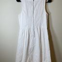 Kensie  White Yellow Jeweled Shift Embroidered Sleeveless Dress Size S Photo 3