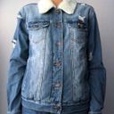 LA Hearts pacsun faux fur jean jacket Photo 1