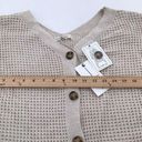 The Moon  and Madison Size Small Button Cardigan Sweater Knit Wide V-Neckline Photo 4