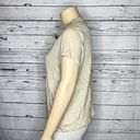 J.Jill  Love Linen NWT Size XL Flax Tan - Tie Detail 100% Linen Knit Top Shirt Photo 1