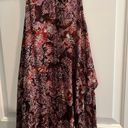 Silence + Noise Purple Snake Print Dress Photo 2