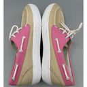 Polo  Ralph Lauren Womens Lilia Sneakers Pink Tan  10 Photo 6