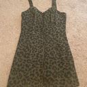 She & Sky Cheetah Denim Dress Photo 2