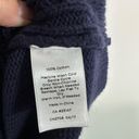 Talbots  100% Cotton Navy Blue Sleeveless Sweater Vest Size XL New with tags Photo 4