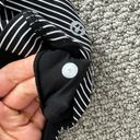 Lululemon black striped energy bra Photo 2