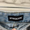 Momokrom  Bleached MultiColor Straight Leg Jeans size 8 Photo 1