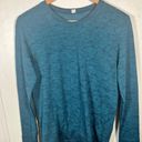 Lululemon Swifty Tech Long Sleeve Teel Color Size 8 Women Photo 1