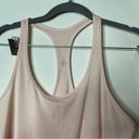 Lululemon  cream blush racer back woven tank sz 4 Photo 2