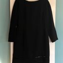 Jones New York Jones NY Petite Vintage Black Midi Dress Photo 0