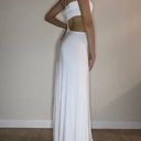 Tobi slinky cut out white maxi dress M NEW Photo 3