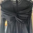 Misha Collection Nerida Mesh Bodysuit in Black Photo 3