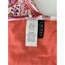 Ralph Lauren  Bikini Bottom Womens Orange Paisley Swimwear Size10 Photo 4