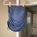 Gold Hinge Gray Ruched Athletic Skirt Photo 1