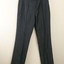 DKNY Vintage 90s Y2K  City Silk blend high waist trousers dress pants Blue Gray 8 Photo 1