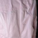 Christopher & Banks NWT  Pale Pink Stretch Denim Jacket size medium Photo 9