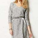 Anthropologie  saturday sunday gray long sleeve sweater dress with pockets size S Photo 1