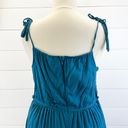 Lane Bryant  Plus Size 18 Crochet Front Sun Dress Teal Bohemian Minimalist Flirty Photo 3