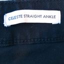 Skinny Girl  CELESTE HIGH RISE STRAIGHT ANKLE BLACK DENIM JEAN PANTS 25/0 Photo 4