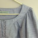 Tuckernuck  Pomander Place Chambray Inara Long Sleeve Blosue Size Small Photo 7