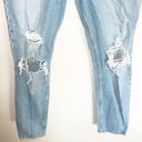 Abercrombie & Fitch  Light Wash The Skinny High Rise Curve Love Distressed Jeans Photo 5