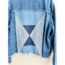 Rails  Mulholland Long Sleeve Button Front Trucker Jean Jacket Blue Womens Medium Photo 8