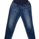 a glow Maternity Women’s Denim Blue Pull-On Jeggings by  Size 14. Super soft! Photo 0