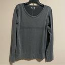 Zyia  Active Long Sleeve Performance T Shirt Athletic Gray Top Size XL Photo 1